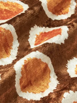 Outlet Funda de cojín de viscosa estampada en tejido jacquard Eddie Cojines Decorativos|Mantas