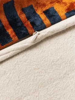 Outlet Funda de cojín de viscosa estampada en tejido jacquard Danelle Cojines Decorativos|Mantas