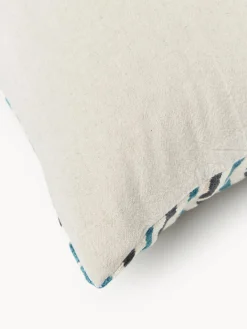 Discount Funda de cojín de viscosa estampada en tejido jacquard Hayden Cojines Decorativos|Mantas