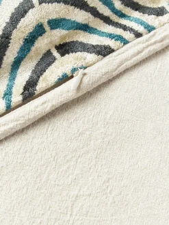 Discount Funda de cojín de viscosa estampada en tejido jacquard Hayden Cojines Decorativos|Mantas