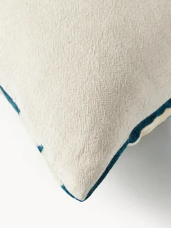 Outlet Funda de cojín de viscosa estampada en tejido jacquard Dejan Mantas|Cojines Decorativos