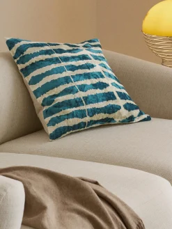 Outlet Funda de cojín de viscosa estampada en tejido jacquard Dejan Mantas|Cojines Decorativos