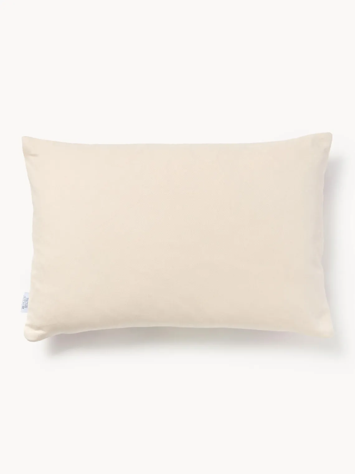 Cojines Decorativos|Mantas>Les Ottomans Funda de cojín decorativo de seda con estampado abstracto Silky Rojo, tonos azules, blanco