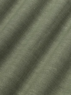 Mantas|Cojines Decorativos></noscript>Westwing Collection Funda de cojín en tejido bouclé con ribete Aya Verde oliva, blanco crema