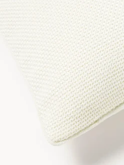 Cojines Decorativos|Mantas></noscript>Westwing Collection Funda de cojín en tejido bouclé con ribete Aya Blanco crema