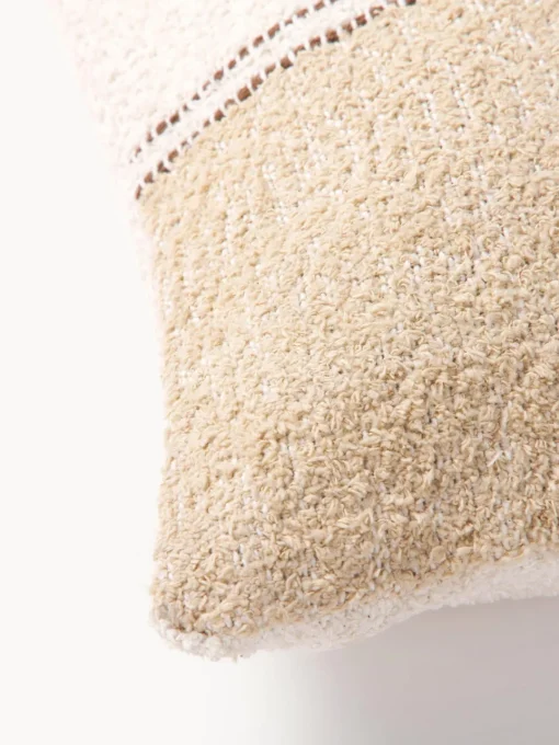 Cojines Decorativos|Mantas>Westwing Collection Funda de cojín en tejido bouclé Lago