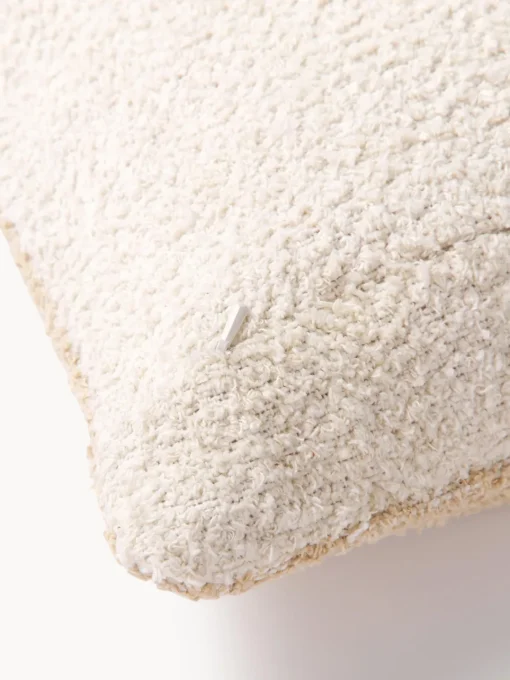 Cojines Decorativos|Mantas>Westwing Collection Funda de cojín en tejido bouclé Lago