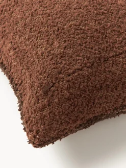 Discount Funda de cojín en tejido bouclé Lago Mantas|Cojines Decorativos