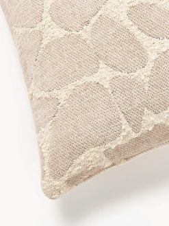 Clearance Funda de cojín en tejido bouclé y chenilla Nenda Cojines Decorativos|Mantas