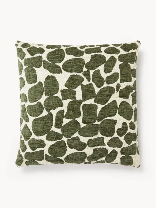 Best Funda de cojín en tejido bouclé y chenilla Nenda Mantas|Cojines Decorativos