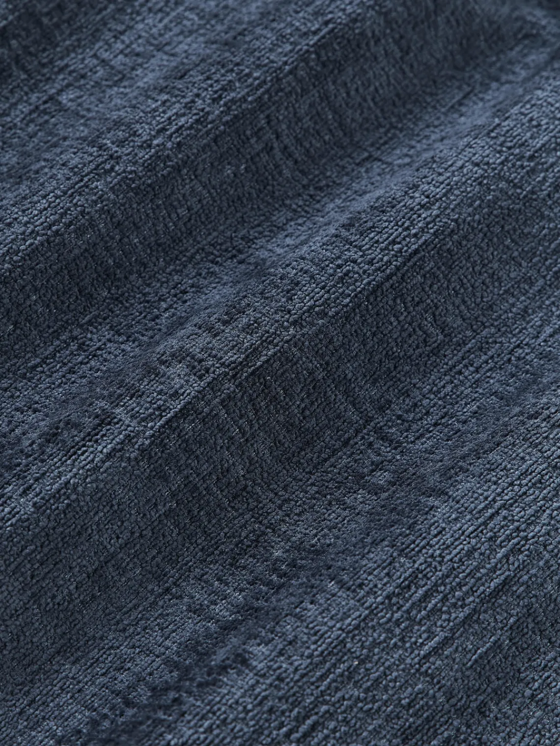 Mantas|Cojines Decorativos>Westwing Collection Funda de cojín en tejido bouclé Shannon Bouclé azul oscuro