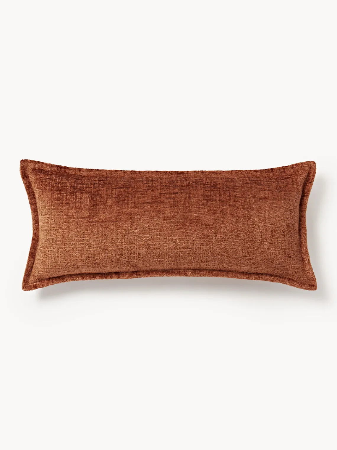 Mantas|Cojines Decorativos>Westwing Collection Funda de cojín en tejido bouclé Shannon 30x70 Bouclé terracota