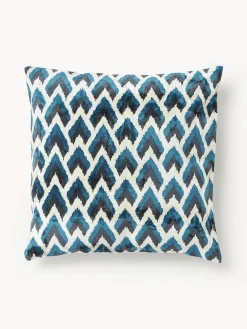 New Funda de cojín estampada de viscosa en tejido jacquard Heron Cojines Decorativos|Mantas