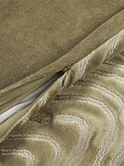Cojines Decorativos|Cojines Decorativos></noscript>Westwing Collection Funda de cojín Finna Verde oscuro