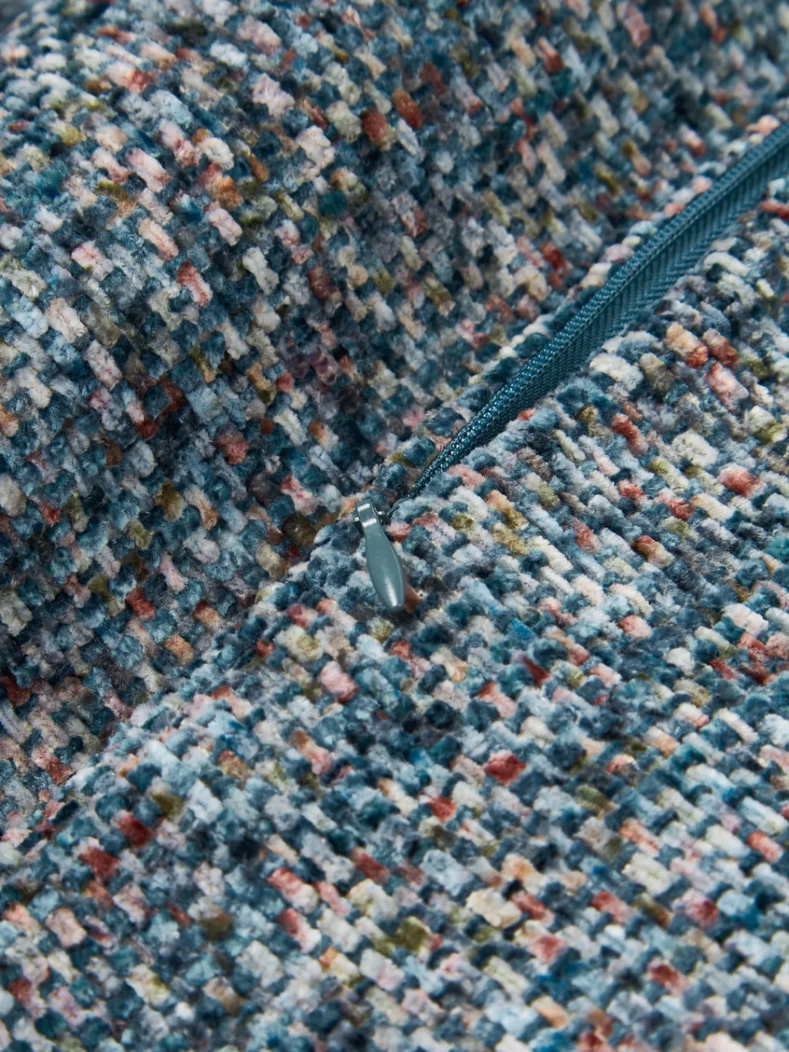 Mantas|Cojines Decorativos>Westwing Collection Funda de cojín Hanka Gris azulado