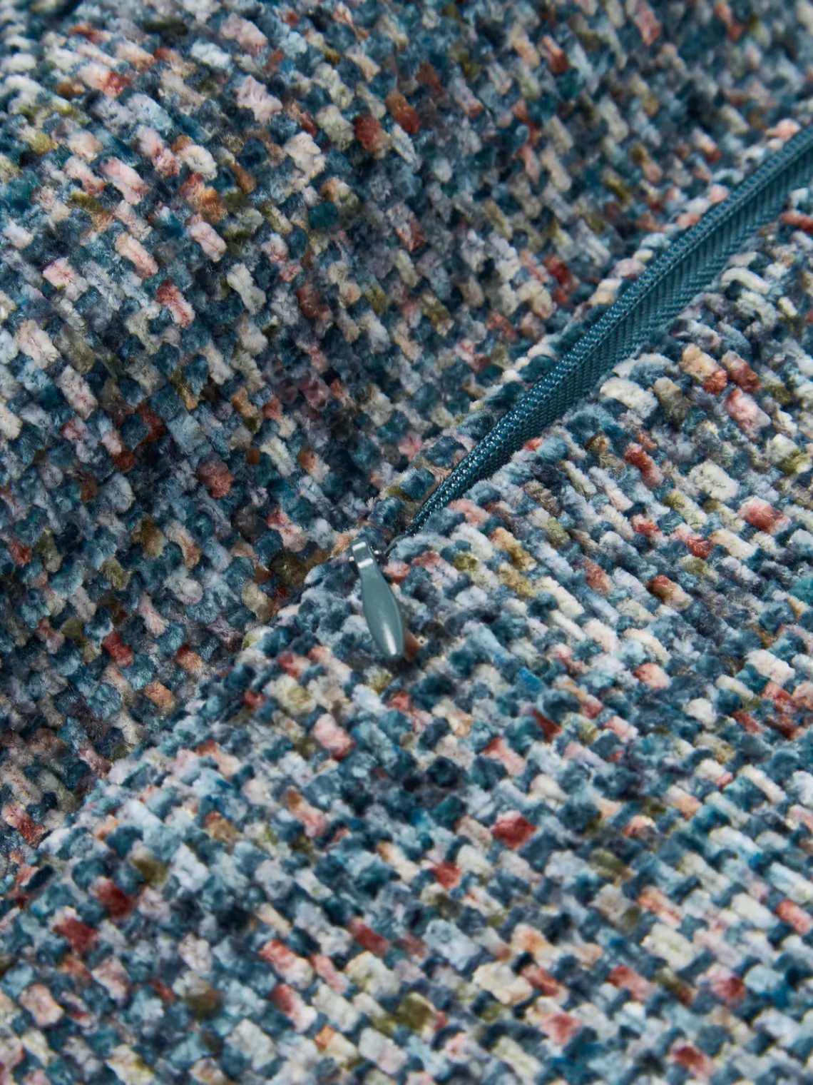 Cojines Decorativos|Mantas>Westwing Collection Funda de cojín Hanka Gris azulado