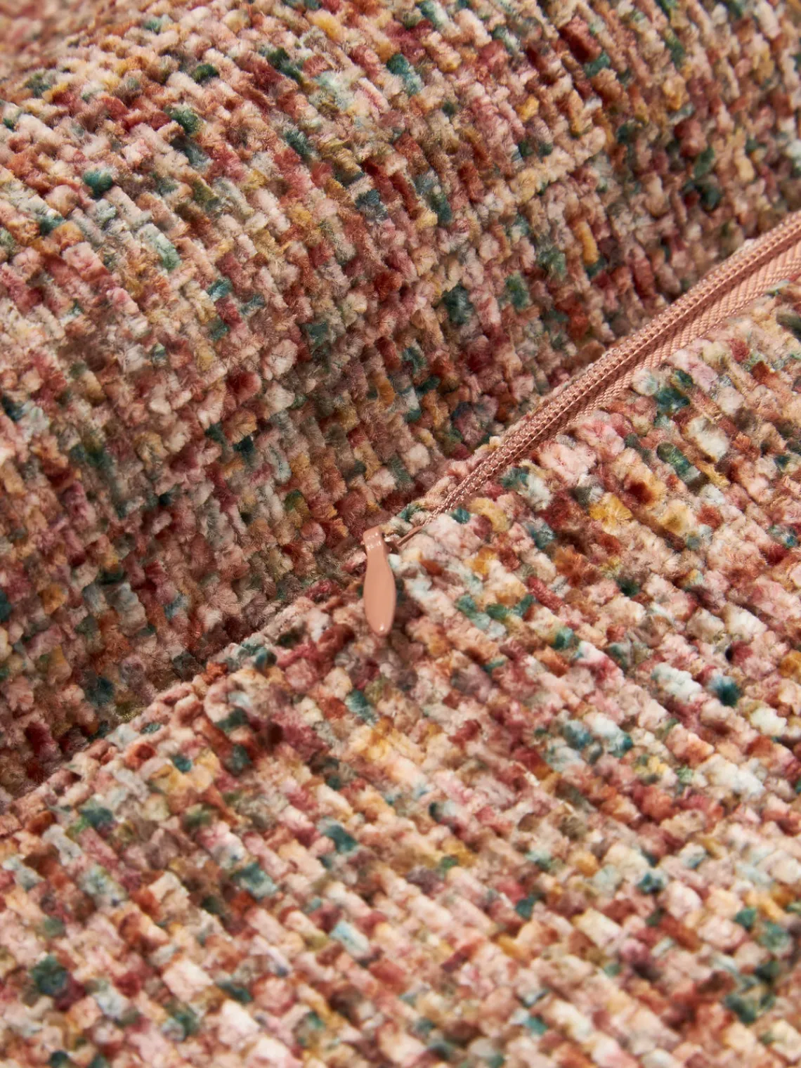 Mantas|Cojines Decorativos>Westwing Collection Funda de cojín Hanka Rosa palo