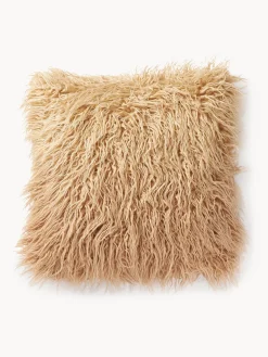 Mantas|Cojines Decorativos>Westwing Collection Funda de cojín mullida degradada Dolly Tonos beige