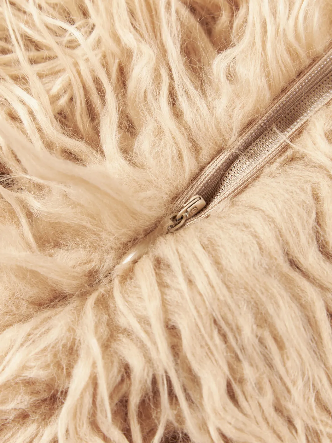 Mantas|Cojines Decorativos>Westwing Collection Funda de cojín mullida degradada Dolly Tonos beige