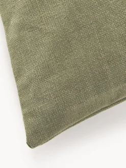 Mantas|Cojines De Exterior></noscript>Westwing Collection Funda de cojín para exterior con adorno decorativo Aryna Verde oliva, beige claro