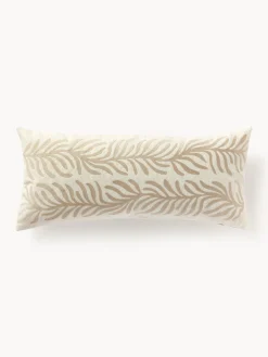 Mantas|Cojines De Exterior>Westwing Collection Funda de cojín para exterior decorativa Aryna Blanco Off White, beige