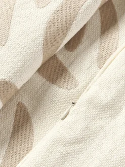 Mantas|Cojines De Exterior></noscript>Westwing Collection Funda de cojín para exterior decorativa Aryna Blanco Off White, beige