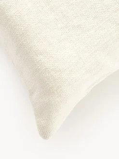 Mantas|Cojines De Exterior></noscript>Westwing Collection Funda de cojín para exterior con adorno decorativo Aryna Blanco Off White, beige