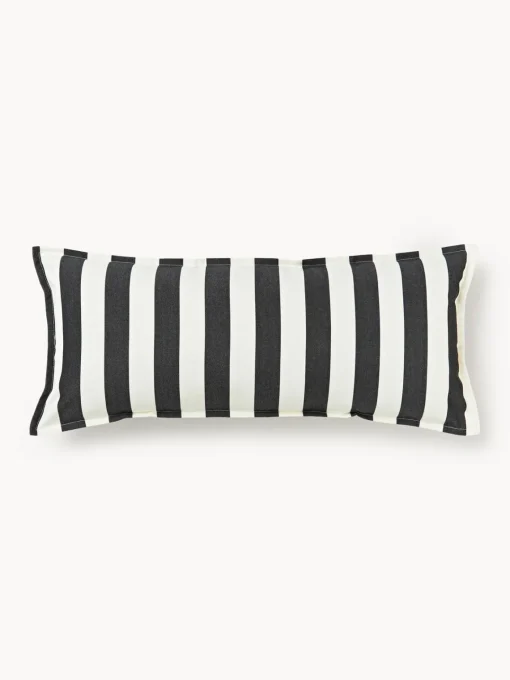Cojines De Exterior|Cojines Decorativos>Westwing Collection Funda de cojín para exterior Cosby Blanco, negro