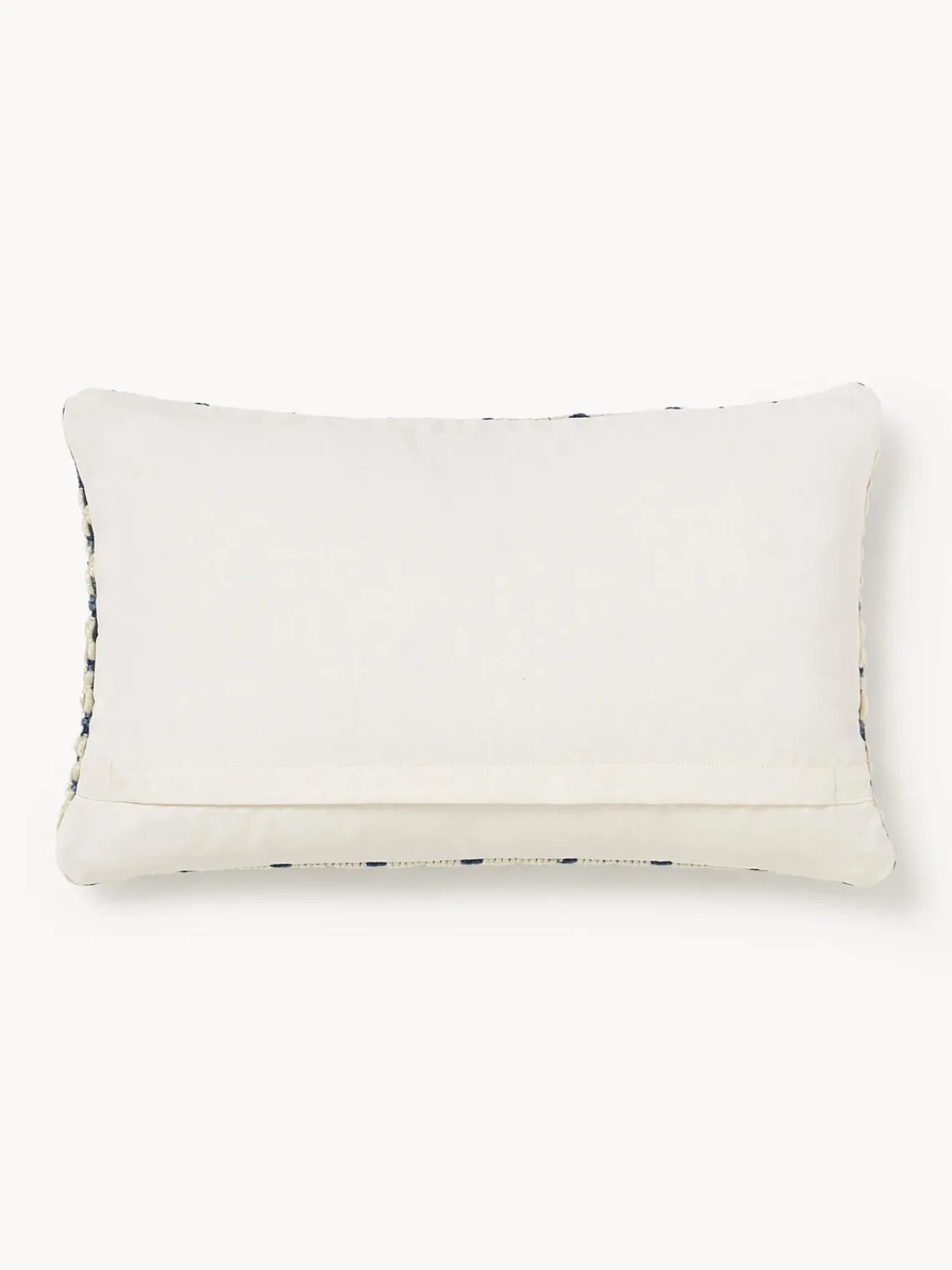 Cojines De Exterior|Cojines Decorativos>Westwing Collection Funda de cojín para exterior con tejido estampado Yamir Tonos azules, blanco Off White