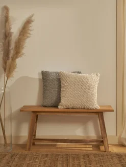 Mantas|Cojines Decorativos>Westwing Collection Funda de cojín texturizada Indi