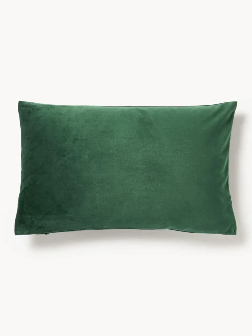 Online Funda de cojín texturizada de terciopelo Lola Mantas|Cojines Decorativos