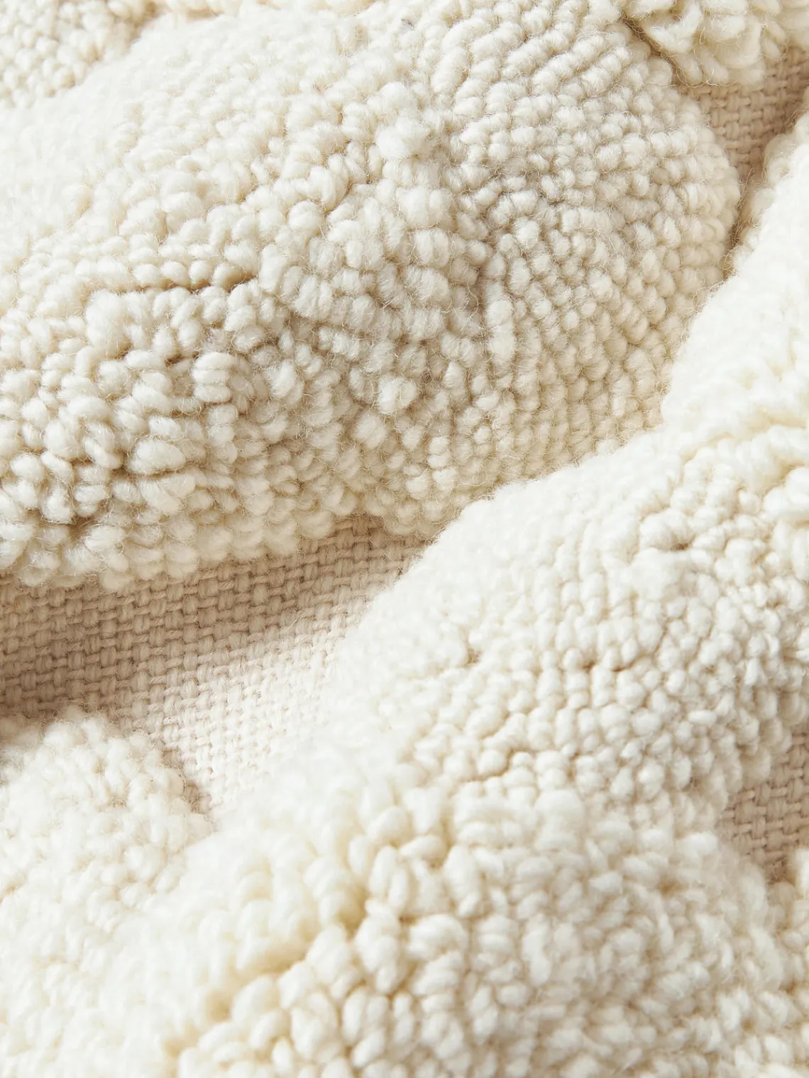 Clearance Funda de cojín texturizada Bubble Mantas|Cojines Decorativos