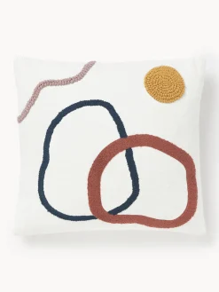 Cojines Decorativos|Mantas>Westwing Collection Funda de cojín con diseño abstracto Wassily Multicolor