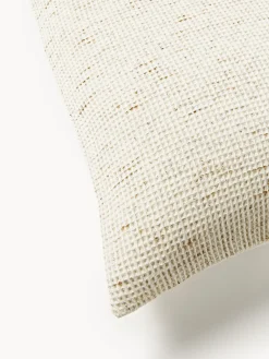 Mantas|Fundas Nórdicas></noscript>Westwing Collection Funda nórdica de algodón con estructura gofre Clemente Beige claro, blanco Off White
