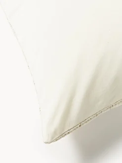 Mantas|Fundas Nórdicas></noscript>Westwing Collection Funda nórdica de algodón con estructura gofre Clemente Beige claro, blanco Off White