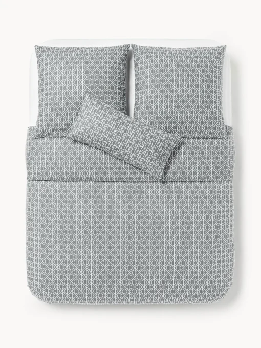 Outlet Funda nórdica de algodón estampado geométrico Jella Fundas Nórdicas|Mantas