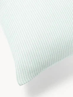 Best Funda nórdica de franela con rayas finas Javon Mantas|Fundas Nórdicas