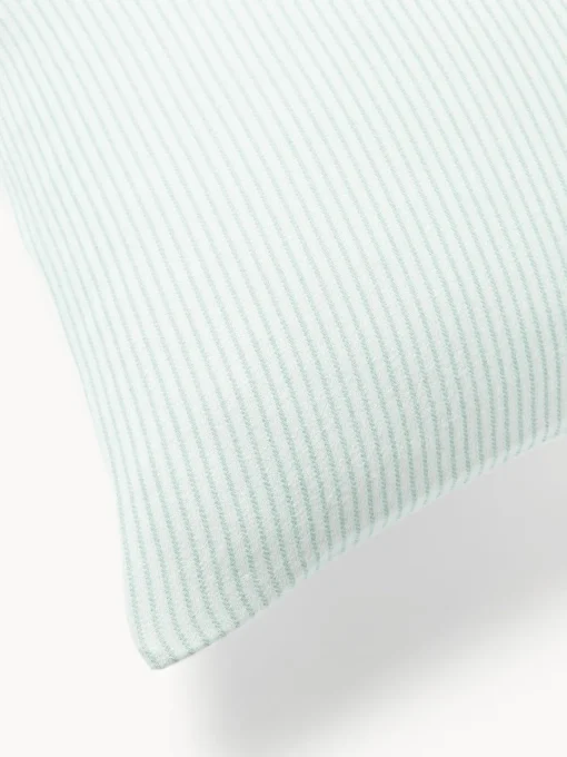 Best Funda nórdica de franela con rayas finas Javon Mantas|Fundas Nórdicas