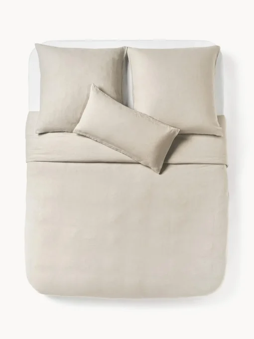 Discount Funda nórdica de lino lavado Airy Mantas|Fundas Nórdicas