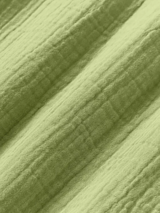 Fundas Nórdicas|Mantas>Westwing Collection Funda nórdica de muselina Odile Verde oliva