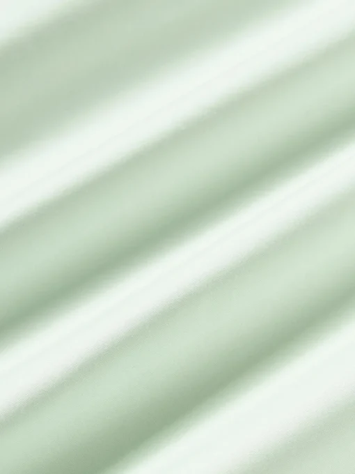 Fundas Nórdicas|Mantas>Westwing Collection Funda nórdica de percal con ribete Daria Verde salvia, verde