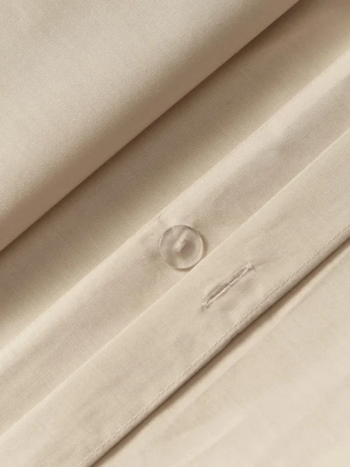 Fundas Nórdicas|Mantas>Westwing Collection Funda nórdica de percal Elsie Beige