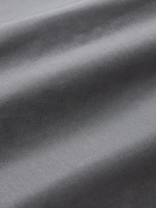 Mantas|Fundas Nórdicas>Westwing Collection Funda nórdica de percal Elsie Gris antracita