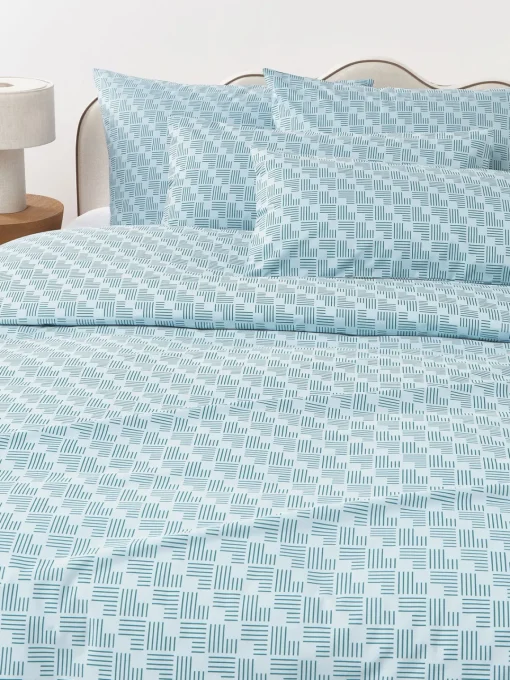 Discount Funda nórdica de percal estampado Inki Fundas Nórdicas|Mantas