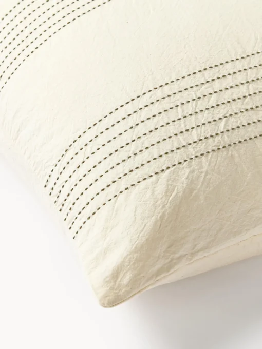 Fundas Nórdicas|Mantas>Westwing Collection Funda nórdica de percal Graham Off White