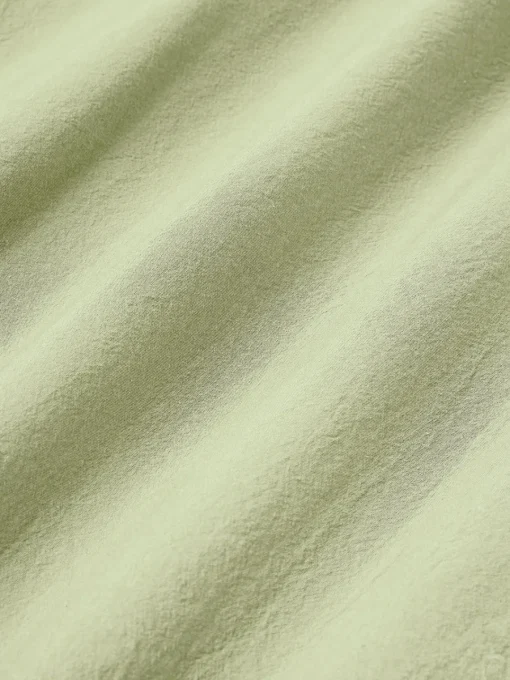 Mantas|Fundas Nórdicas>Westwing Collection Funda nórdica de percal lavado Leonie Verde claro