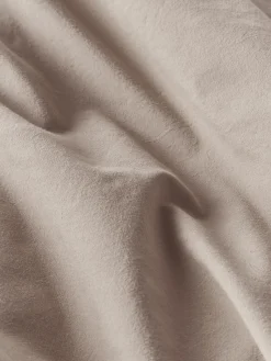 Mantas|Fundas Nórdicas></noscript>Westwing Collection Funda nórdica de percal lavado Debbie Taupe