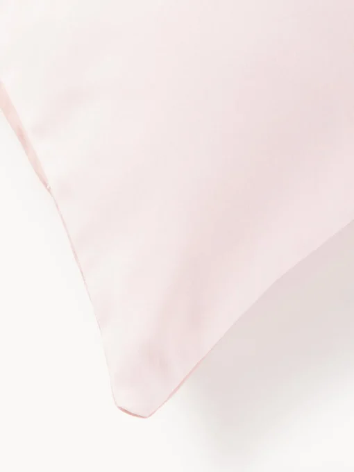 Mantas|Fundas Nórdicas>Westwing Collection Funda nórdica de satén Blossom Rosa claro, multicolor