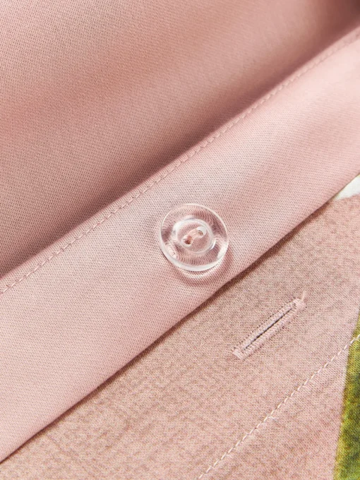 Online Funda nórdica de satén con estampado floral Flori Fundas Nórdicas|Mantas