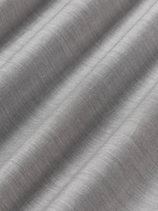 Fundas Nórdicas|Mantas>Westwing Collection Funda nórdica de seersucker con ribete Davey Gris oscuro, blanco